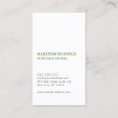 Carte de visite de boîte 3D Gras Professionnel Lim (Dos)