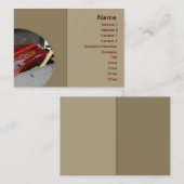 Carte de visite de boîte à outils (Devant / Derrière)