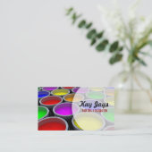 Carte de visite de boîtes de peinture (Debout devant)