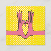 Carte de visite de boîtier pour les mains et le co (Devant)