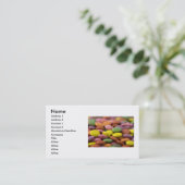 Carte de visite de bonbons (Debout devant)