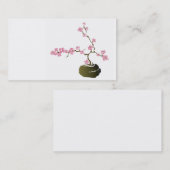 Carte de visite de bonsaïs (Devant / Derrière)