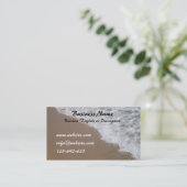 Carte de visite de bord de la mer (Debout devant)