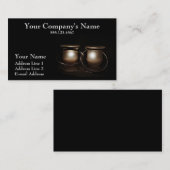 Carte de visite de bougie (Devant / Derrière)