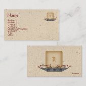 Carte de visite de bougies (Devant / Derrière)