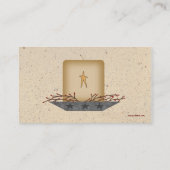 Carte de visite de bougies (Dos)