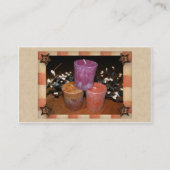 Carte de visite de bougies (Dos)
