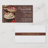 Carte de visite de boulangerie (Devant / Derrière)