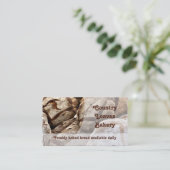 Carte de visite de boulangerie (Debout devant)