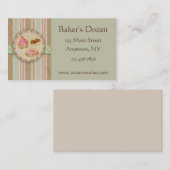 Carte de visite de boulangerie (Devant / Derrière)