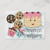 Carte de visite de boulangerie - (Dos)