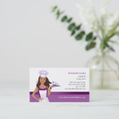 Carte de visite de boulangerie (Debout devant)