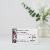 Carte de visite de boulangerie (Debout devant)