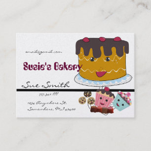 Carte de visite de boulangerie -
