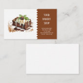 Carte de visite de boulangerie (Devant / Derrière)