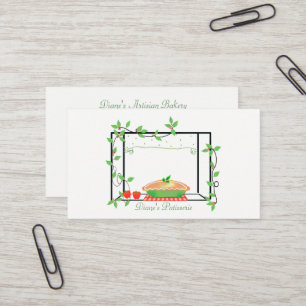 Carte de visite de boulangerie