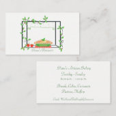 Carte de visite de boulangerie (Devant / Derrière)