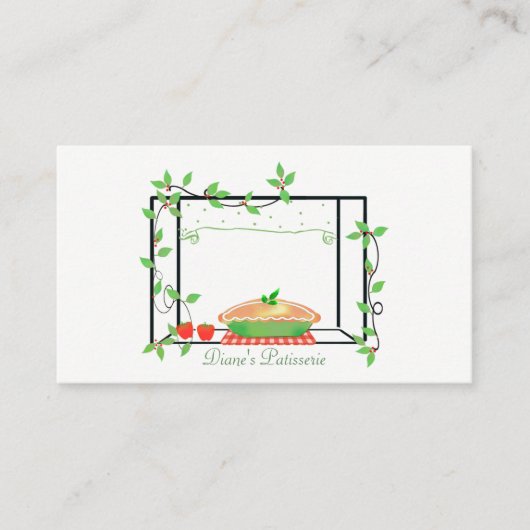 Carte de visite de boulangerie (Devant)