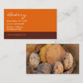 Carte de visite de boulangerie (Devant / Derrière)