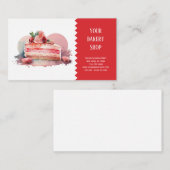 Carte de visite de boulangerie (Devant / Derrière)