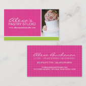 Carte de visite de boulangerie (Devant / Derrière)