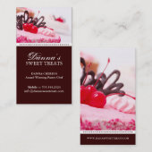 Carte de visite de boulangerie (Devant / Derrière)