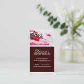 Carte de visite de boulangerie (Debout devant)