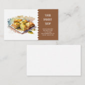 Carte de visite de boulangerie (Devant / Derrière)