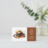 Carte de visite de boulangerie (Debout devant)