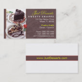 Carte de visite de boulangerie (Devant / Derrière)