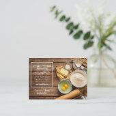 carte de visite de boulangerie (Debout devant)