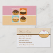 Carte de visite de boulangerie (Devant / Derrière)