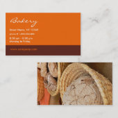 Carte de visite de boulangerie (Devant / Derrière)