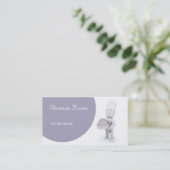 Carte de visite de boulangerie (Debout devant)