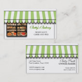 Carte de visite de boulangerie (Devant / Derrière)