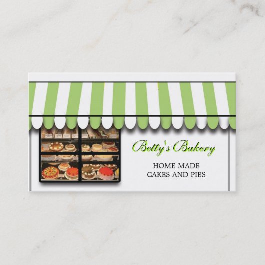 Carte de visite de boulangerie (Devant)