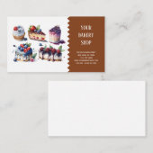 Carte de visite de boulangerie (Devant / Derrière)