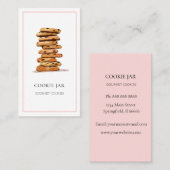 Carte de visite de boulangerie à l'aquarelle (Devant / Derrière)