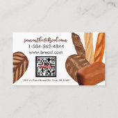 Carte de visite de boulangerie artisanale (Dos)