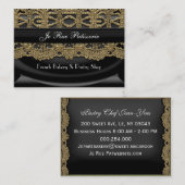 Carte de visite de boulangerie d'Auré (Devant / Derrière)