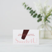 Carte de visite de boulangerie de logo de (Debout devant)