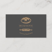 Carte de visite de boulangerie de pain (Devant)