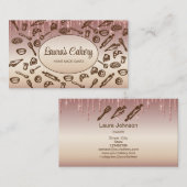 Carte de visite de boulangerie et de Cuisine (Devant / Derrière)