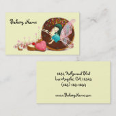 Carte de visite de boulangerie Fairy (Devant / Derrière)