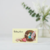 Carte de visite de boulangerie Fairy (Debout devant)