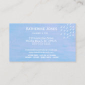 Carte de visite de boulangerie moderne Cupcake Gra (Dos)