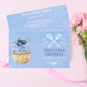 Carte de visite de boulangerie moderne Cupcake Gra