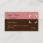 Carte de visite de boulangerie modifiable (Dos)