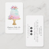 Carte de visite de boulangerie sur mesure (Devant / Derrière)