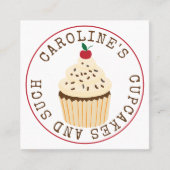 Carte de visite de boulangerie sur mesure 2 (Devant)